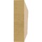 Ekena Millwork 2in. W x 8in. H x 20in. L Mediterranean Woodgrain TimberThane Rafter Tail, Primed Tan RFTUR02X08X20MEDRCPR - alternate 5